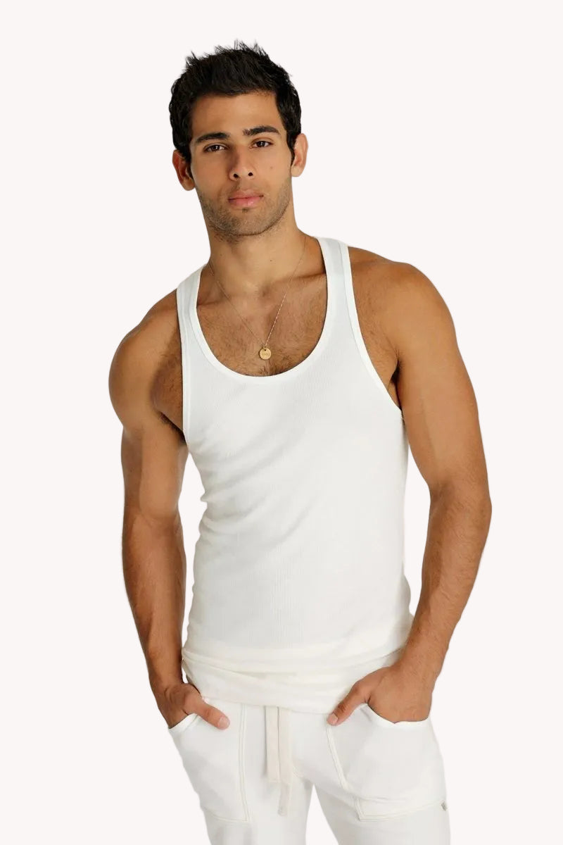 Sustain Tank Top (White)