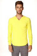 Thermal V-Neck Long Sleeve (Tropic Yellow)