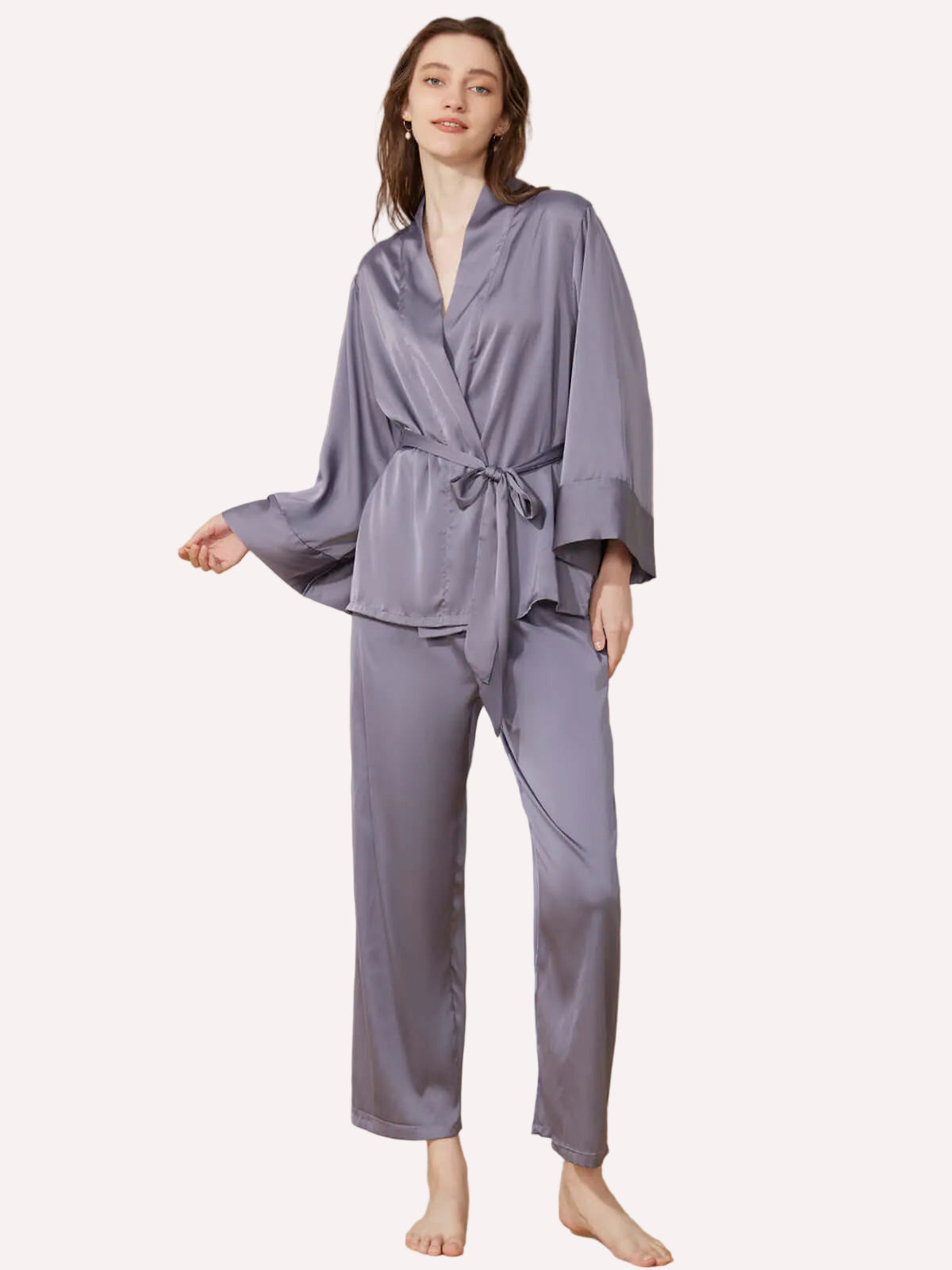 Lavender Pajama Set 2Pcs