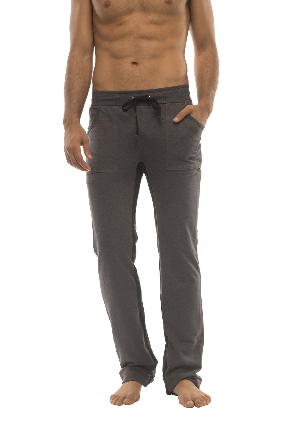 Ultra Flex Yoga Track & Yoga Sweat Pant (CHARCOAL w/Cinnabar & Black)