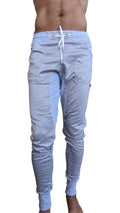 **Winter Edition** Performance-Luxe-Fleece Long Cuffed Jogger & Yoga Sweat Pants (Stainless Steel Grey)